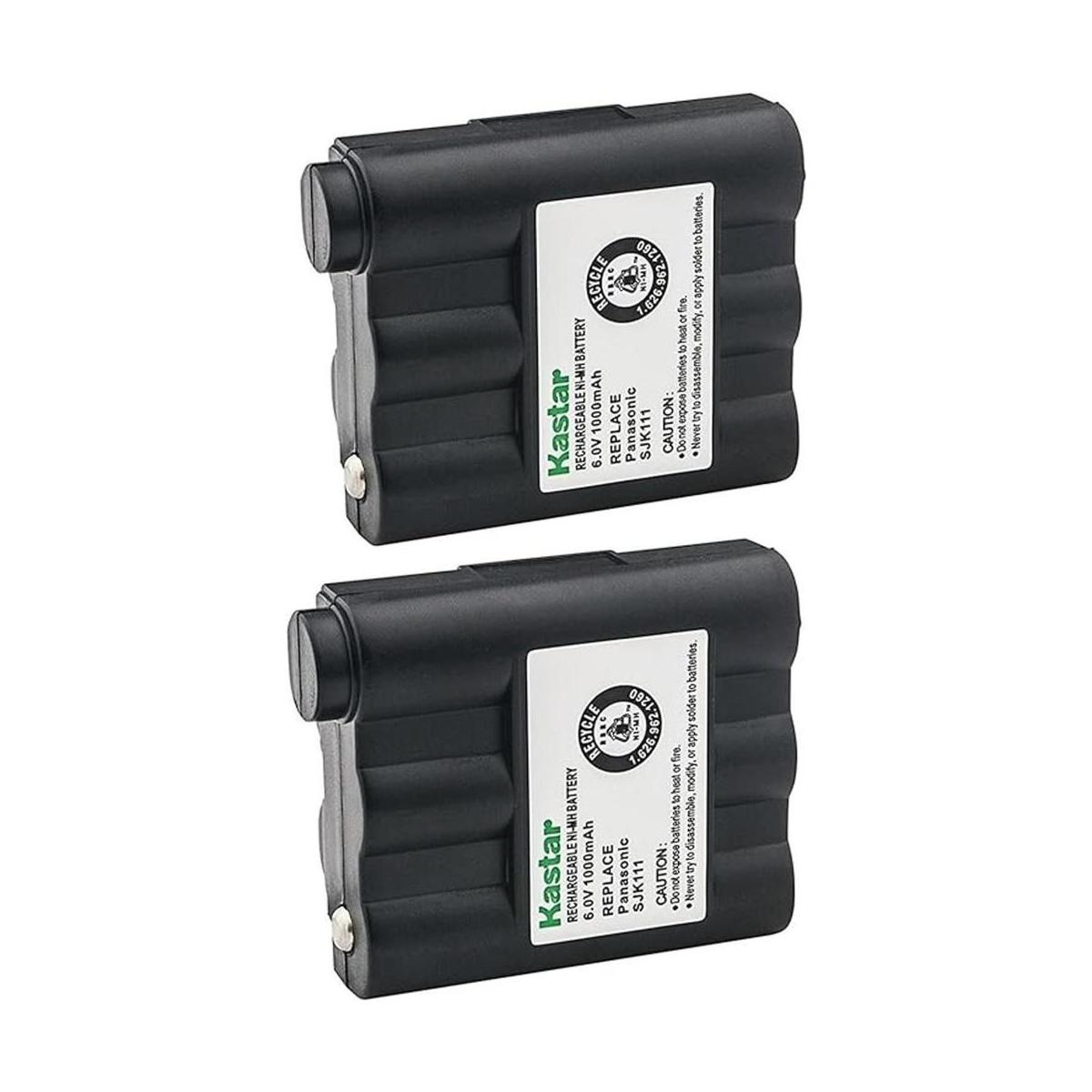Kastar sjk111 Batería NiMH 6 V 1000 mAh Batería de