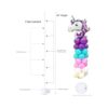 LANGXUN 2 juegos de bricolaje kit de soporte de columna