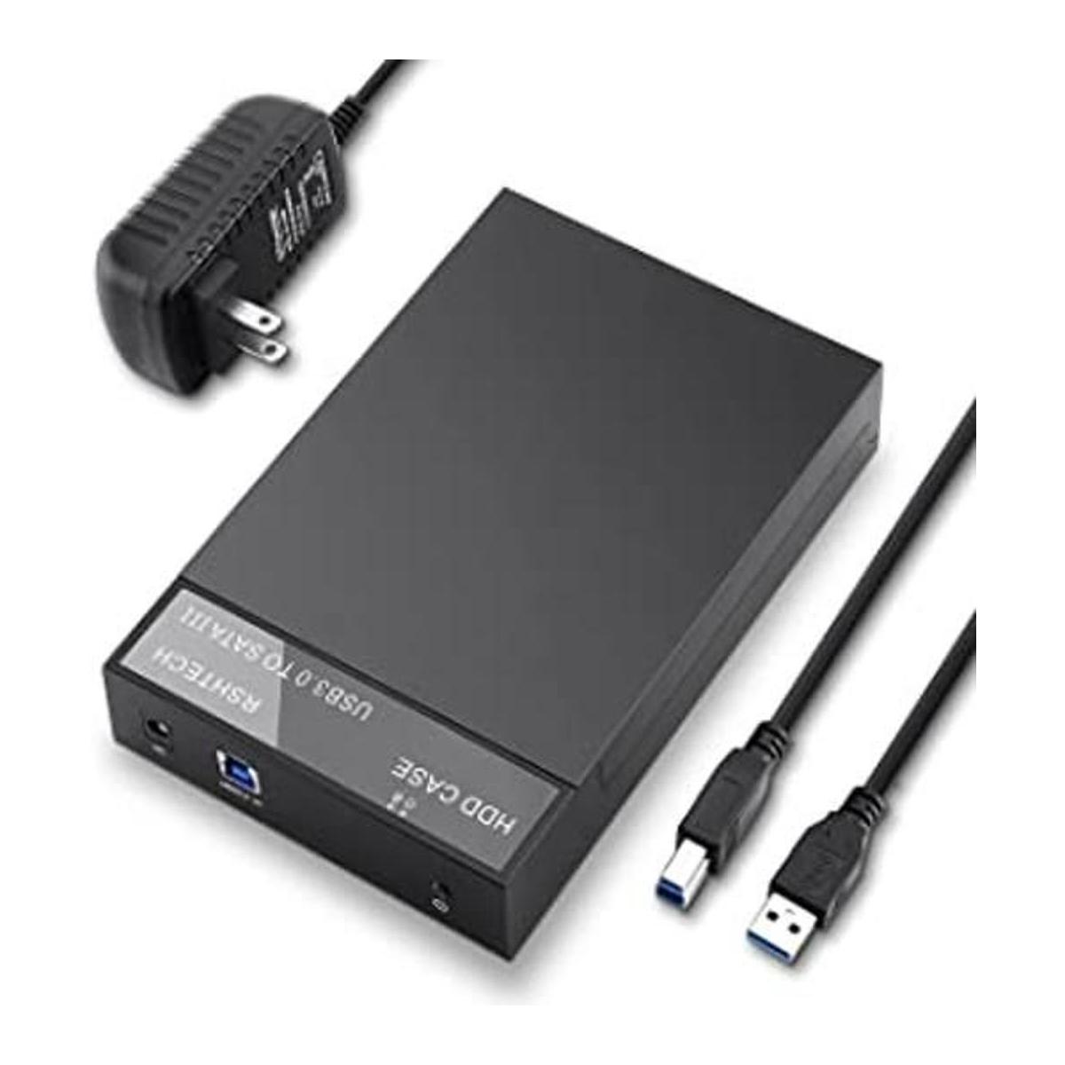 Caja de disco duro RSHTECH USB 3.0 a SATA Estación de