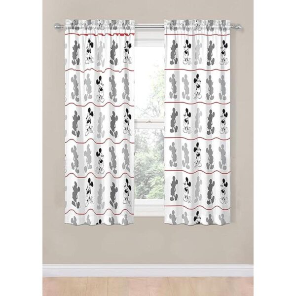 Disney Mickey Mouse Jersey Juego de cortinas y cortinas_4