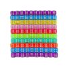 Juego de 100 dados de juegos de 6 lados dados de colores