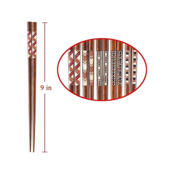 Antner Juego de palillos reutilizables para regalo de