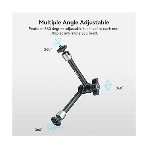SMALLRIG Brazo mágico articulado ajustable de 9.5 pulgadas_3
