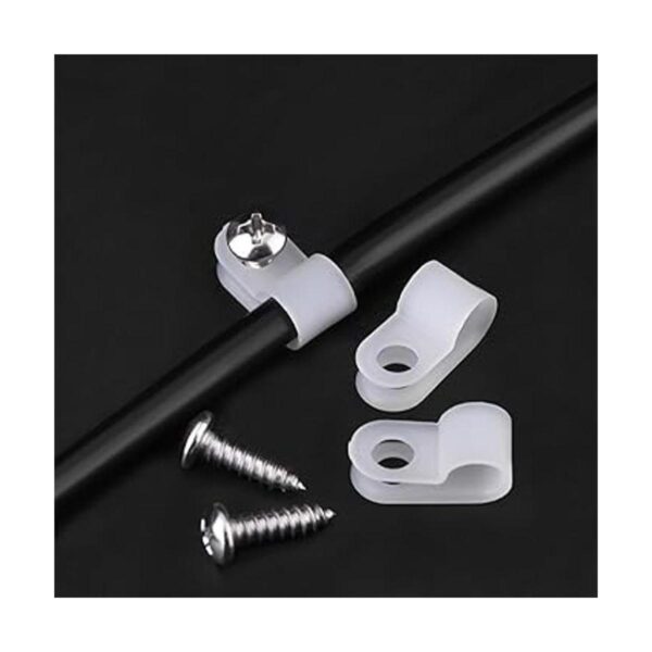 Hicarer 100 unidades de clips tipo R de 14 pulgadas para