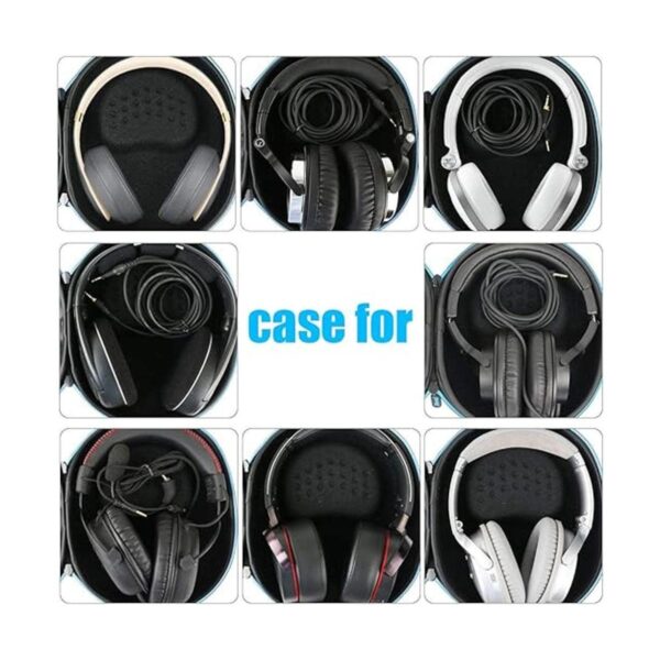 Baval Funda rígida para auriculares de viaje compatible