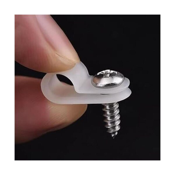 Hicarer 100 unidades de clips tipo R de 14 pulgadas para