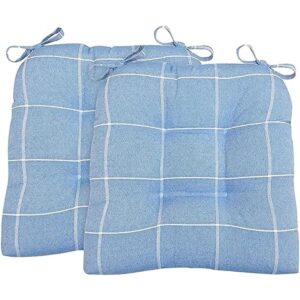 Arlee Highland Juego de 2 almohadillas para sillas 2