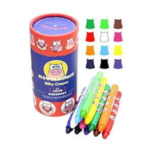 Crayones de 12 colores para niños pequeños crayones no_1