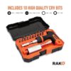 RAK Universal Socket Grip 0.276 0.748 pulgadas Llave