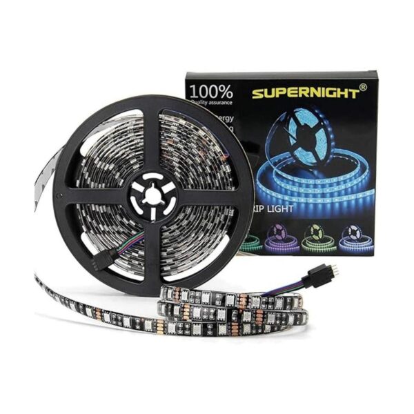SUPERNIGHT Tira 5050 RGB de 16.4 pies impermeable color_1
