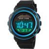 Reloj de pulsera impermeable del cronógrafo de Digitaces_1