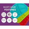 Arrow Home Products Plato de taco Fiesta de Arrow Home_3