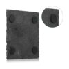 Navaris Posavasos de pizarra natural 4 x 4 pulgadas