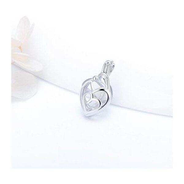 LGSY Colgantes de jaula de amor de plata de ley 925 para_2