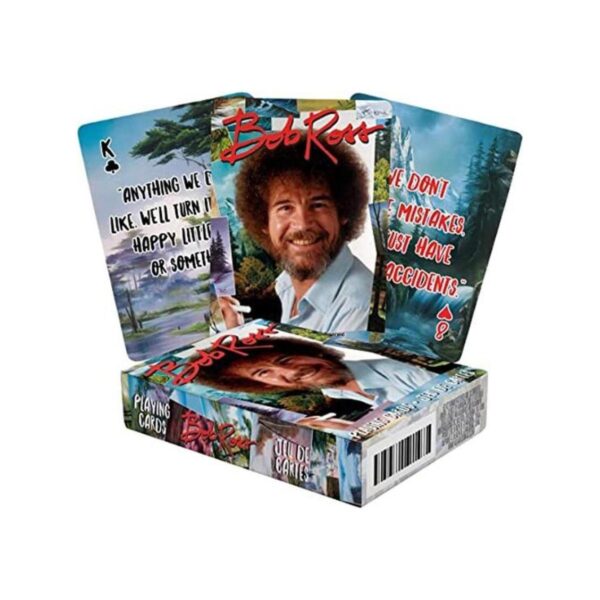 Aquarius Bob Ross Citas Multi Imagen Jugar Baraja Cartas_1