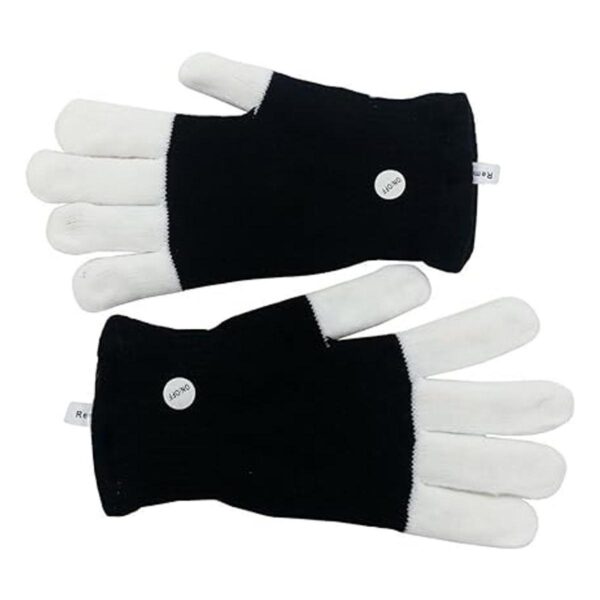 Guantes Luwint con dedos luminosos con luces LED de colores_2