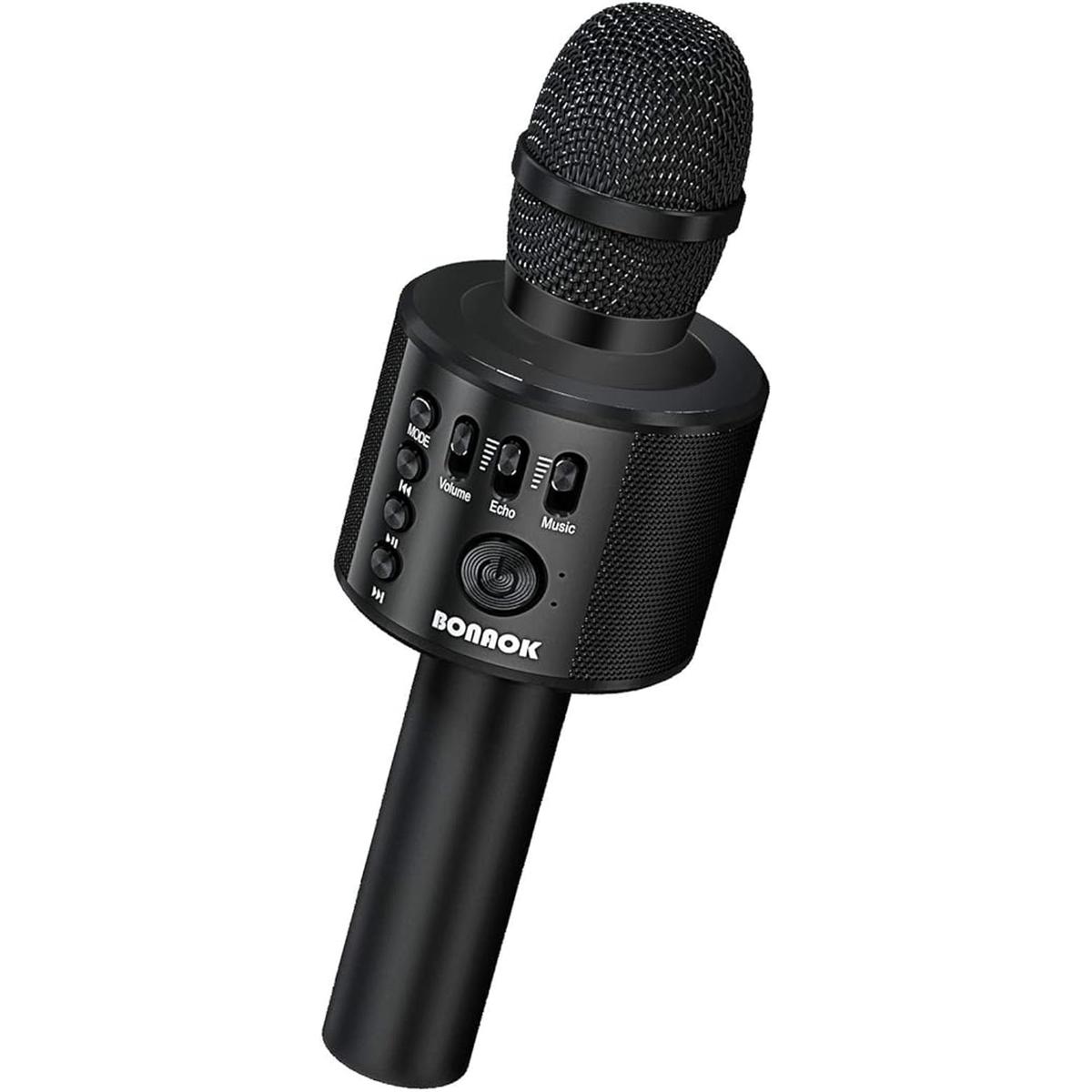 Bonaok Micrófono Q37 Negro