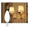 HOLA Bombilla LED de candelabro equivalente a 40 W