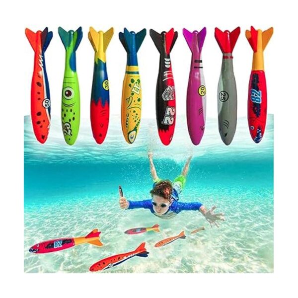 Haktoys Bandidos de torpedo de buceo subacuático juguete