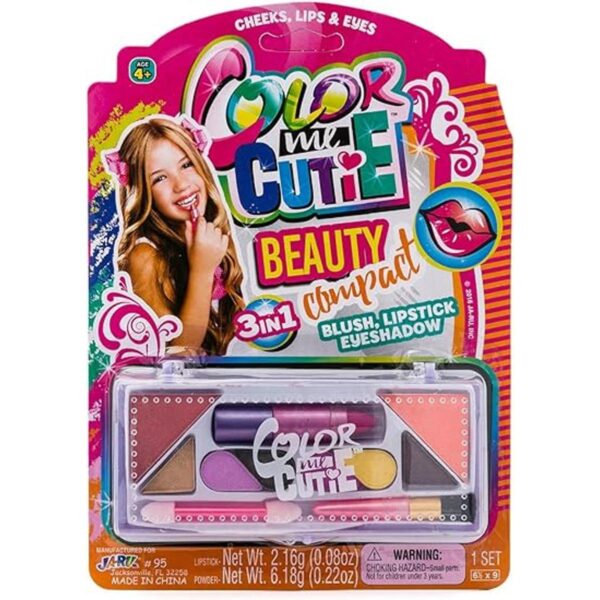 JARU Maquillaje de colores de juguete para niñas en_5