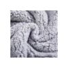 Reafort Funda de almohada Sherpa ultra suave con cierre