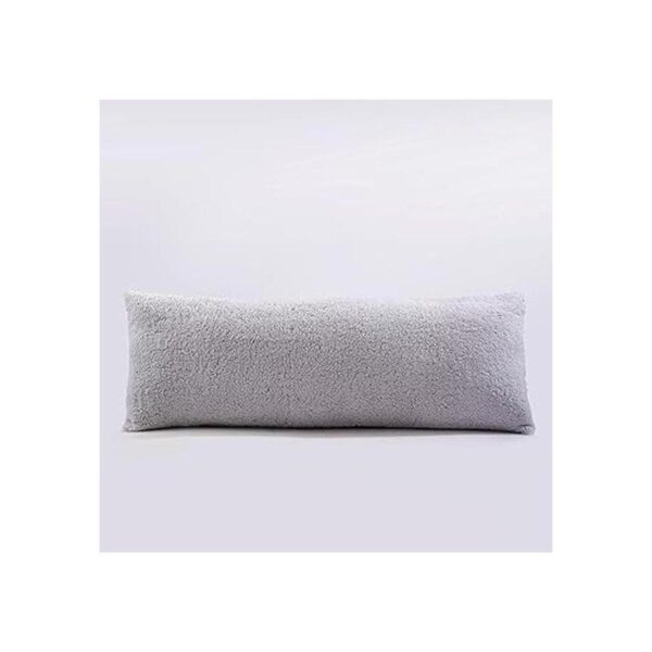 Reafort Funda de almohada Sherpa ultra suave con cierre