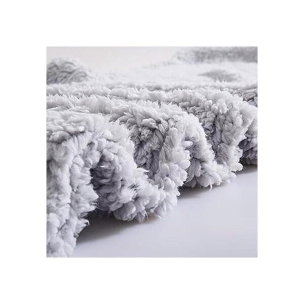 Reafort Funda de almohada Sherpa ultra suave con cierre