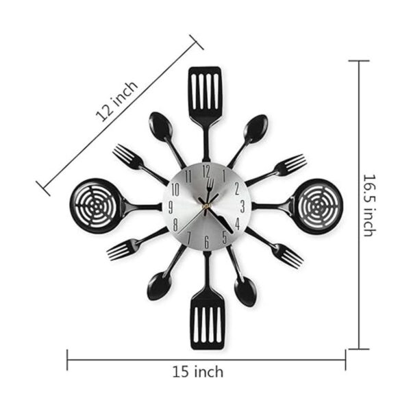 CIGERA Relojes de pared de cocina grandes de 16 pulgadas