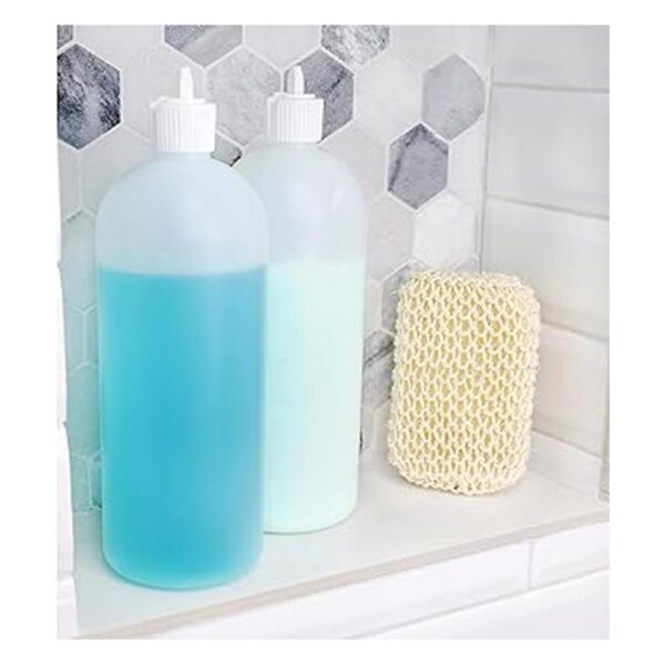 Botellas de plástico con tapa abatible de 32 onzas