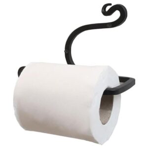 Soporte de papel higiénico de hierro forjado soporte de_1