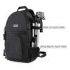 MOSISO Mochila para cámara con soporte para tripié e_3