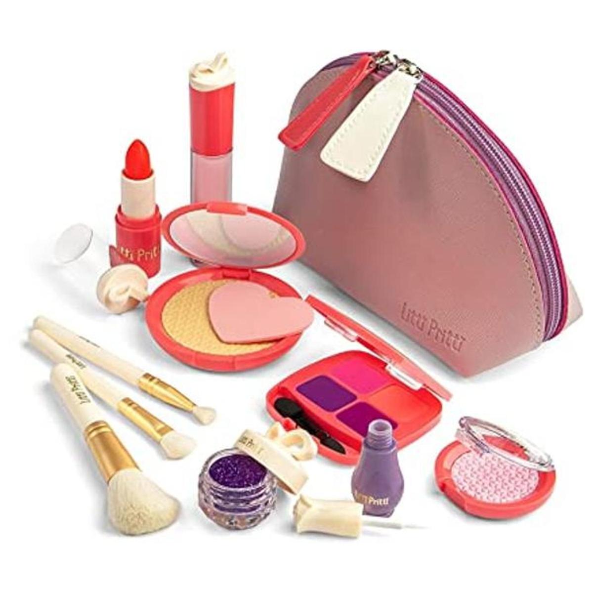 Litti Pritti Monedero de maquillaje para niñas Juego de