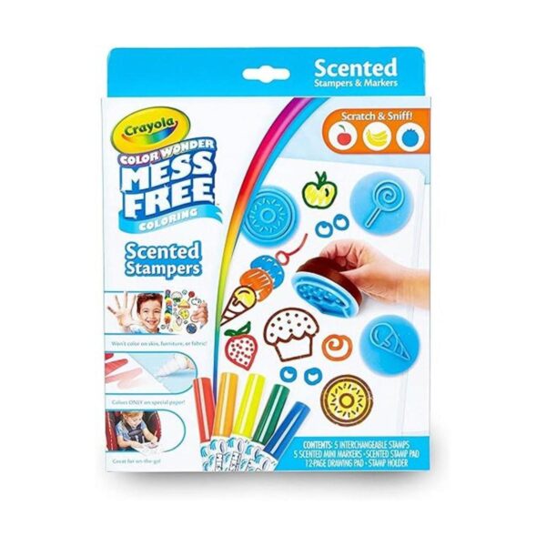 Crayola Color Wonder Sellos perfumados para niños_1