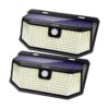 Aootek 182 luces LED solares para exteriores con sensor de_1