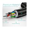 Cable USB C a Micro 3.0 1 paquete de conector de metal_4