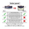 Aootek 182 luces LED solares para exteriores con sensor de_2