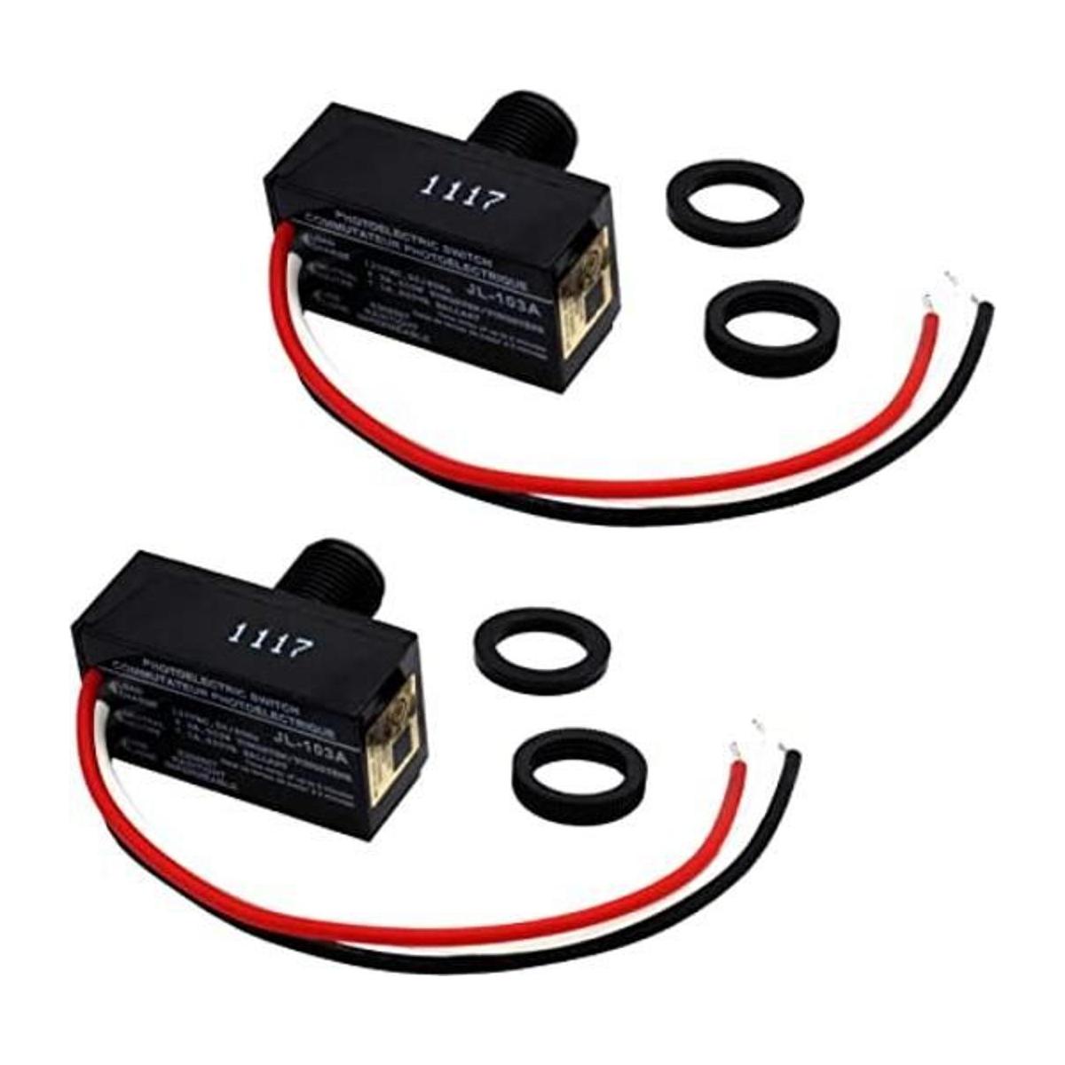 Paquete de 2 unidades con cable duro para exteriores