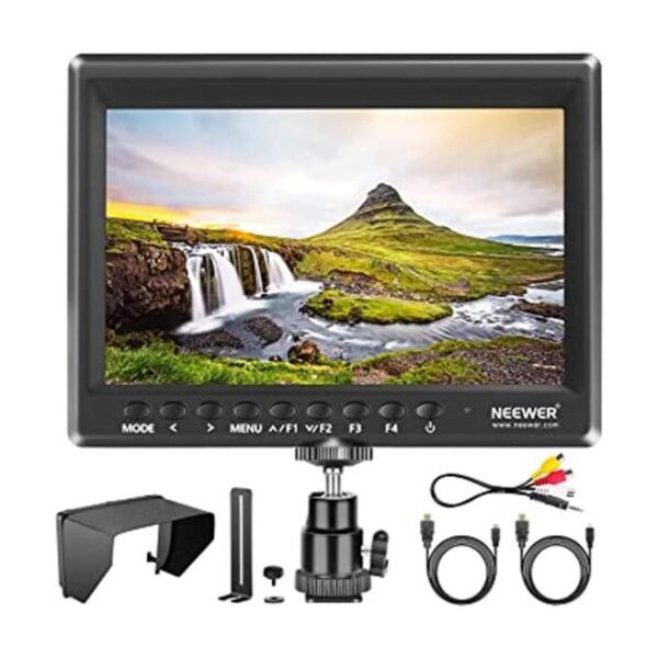 Neewer F100 Monitor de campo de cámara de 7 pulgadas con_1