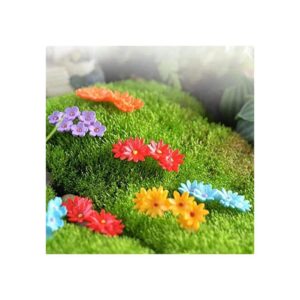 DatingDay 15 piezas minúsculas flores musgo bonsái DIY_1