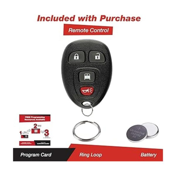KeylessOption Llave de coche de repuesto para Chevy_2