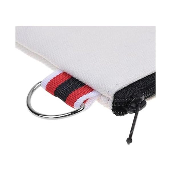 BCP 10 bolsas de monederos en blanco de lona de color