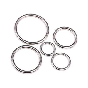Swpeet 50 piezas plateadas de metal multiusos para bolsas_1