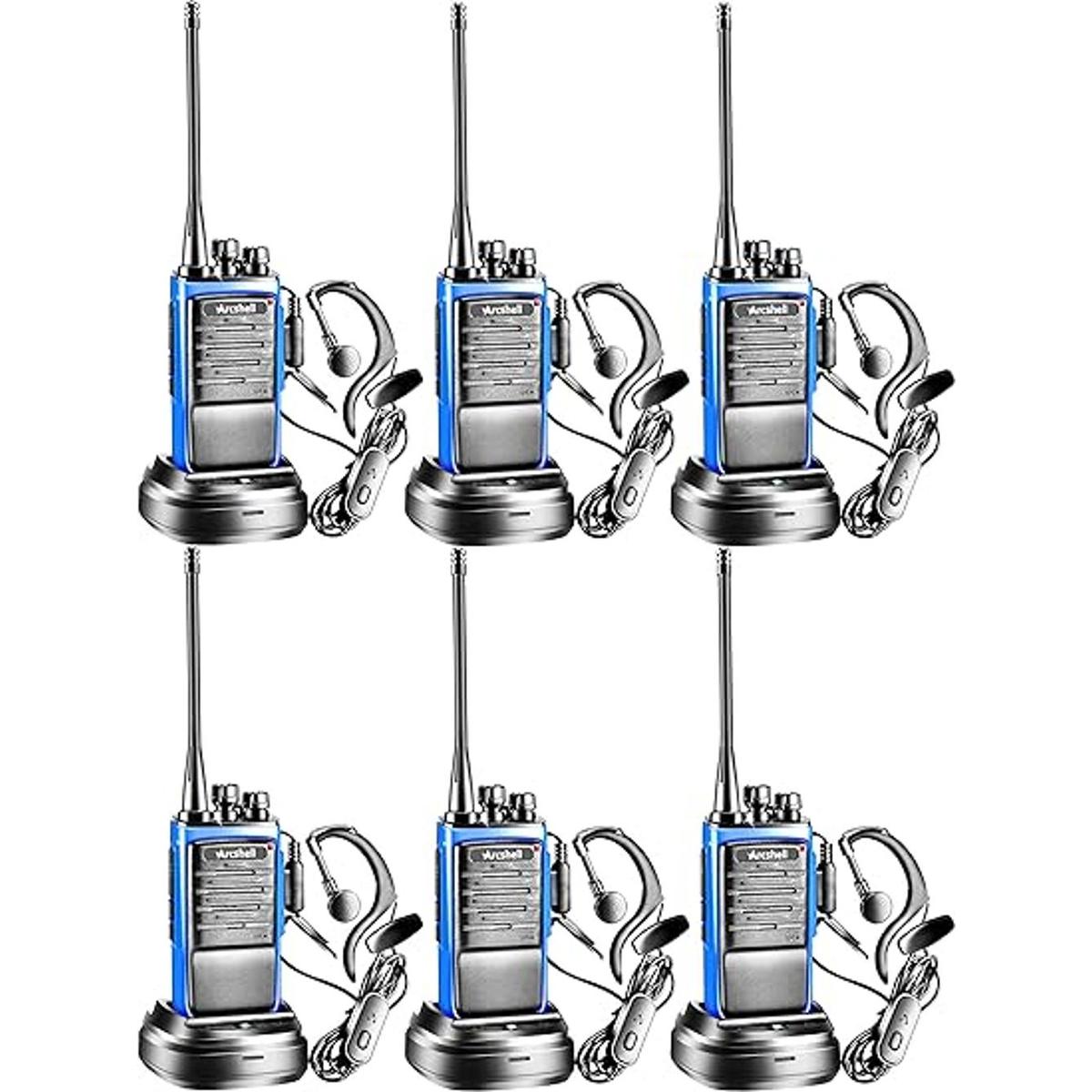 Arcshell Radios bidireccionales recargables de largo