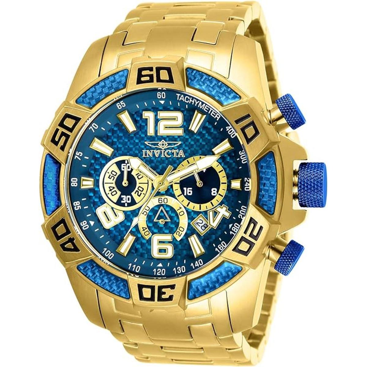 As is  Mens 50Mm Pro Diver Quartz Chronograph