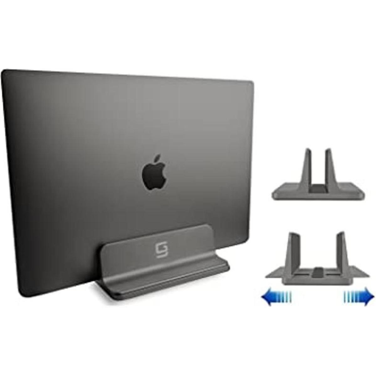 Soporte vertical para laptop para escritorio ajustable