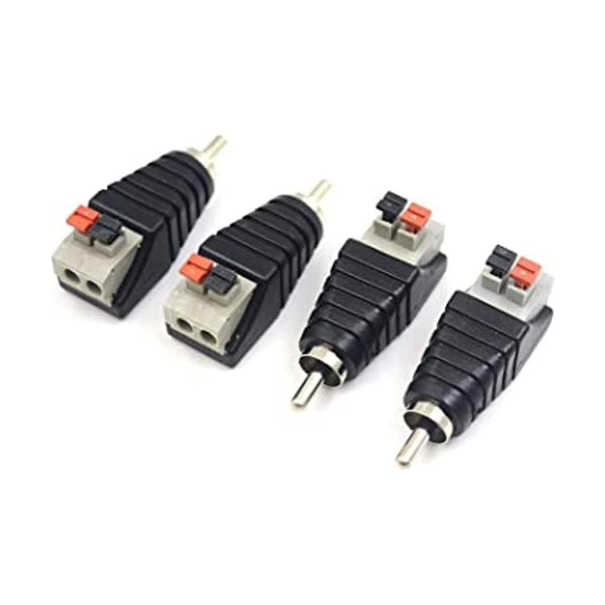 Poyiccot Convertidor adaptador de cable a RCA adaptador