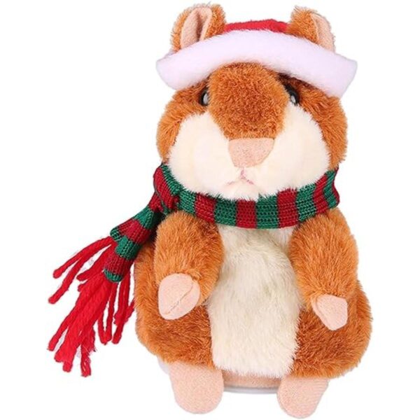 Qwifyu Hámster parlante juguete interactivo de peluche_1