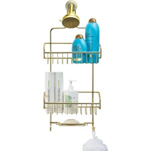 Better Houseware Organizador de ducha extra grande dorado_1