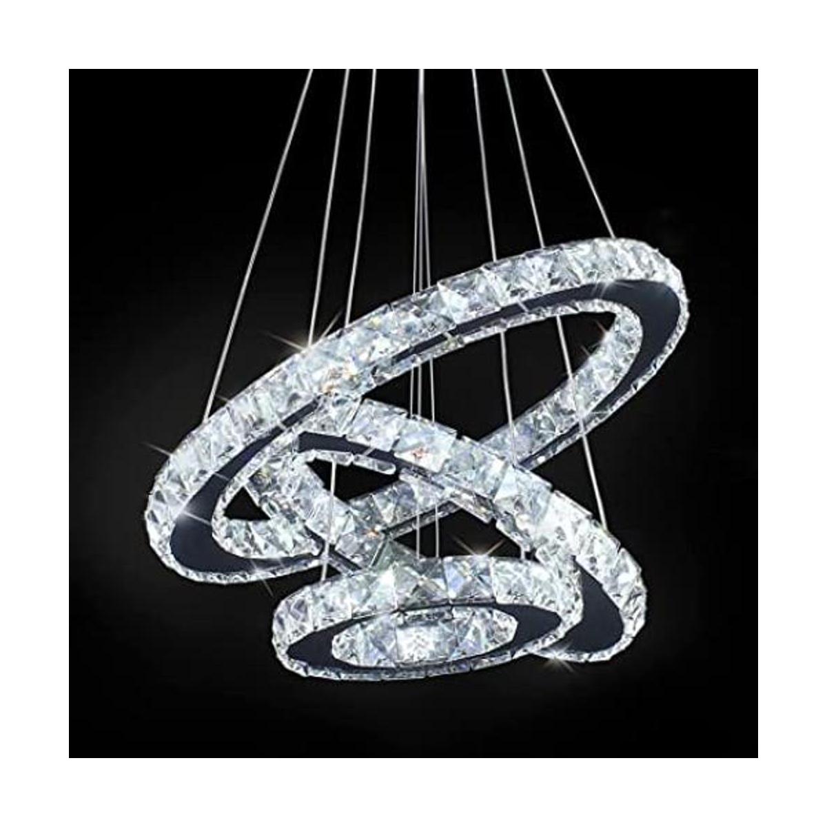 Lámparas de araña LED de cristal lámpara colgante moderna