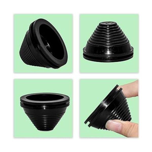 Flyshop Ojal negro de 2.362 in 238 pulgadas en forma de